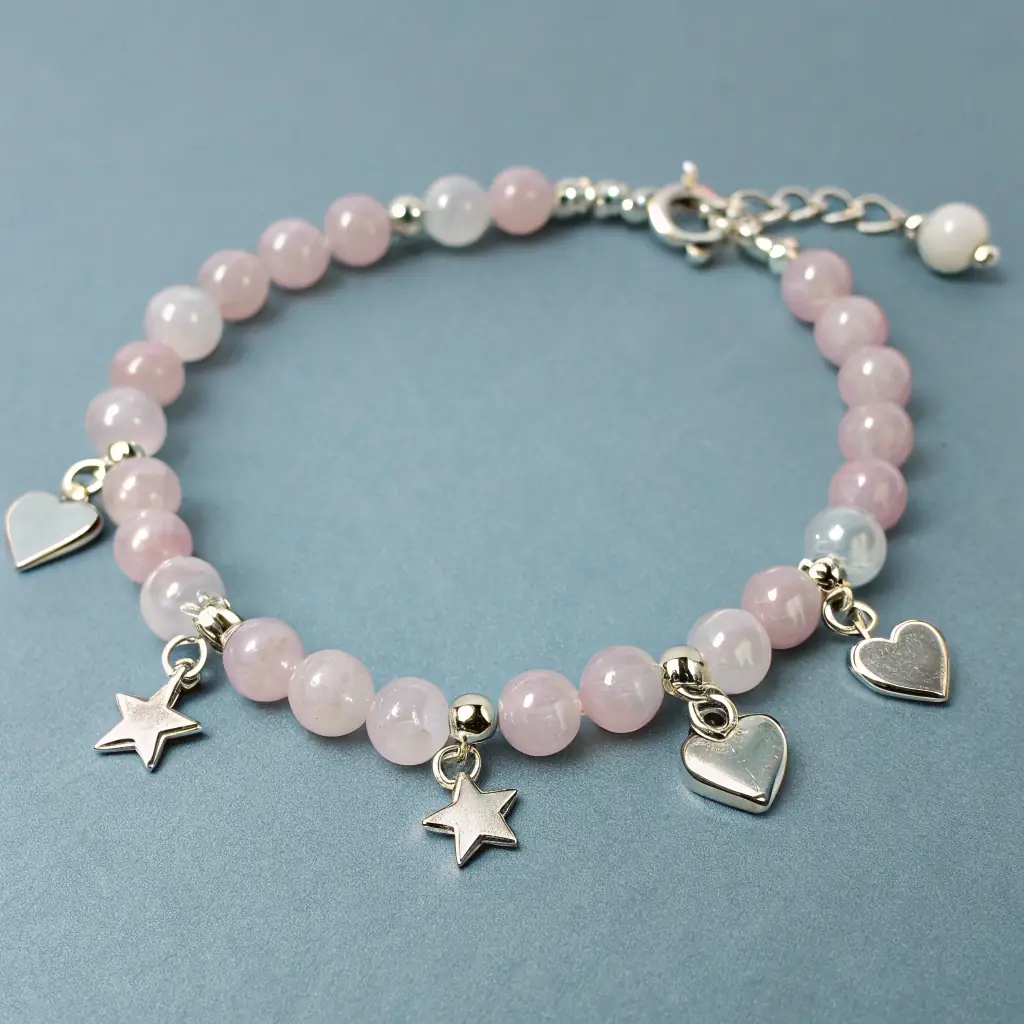 Pulseira Fina de Corrente com Pingente de Estrela