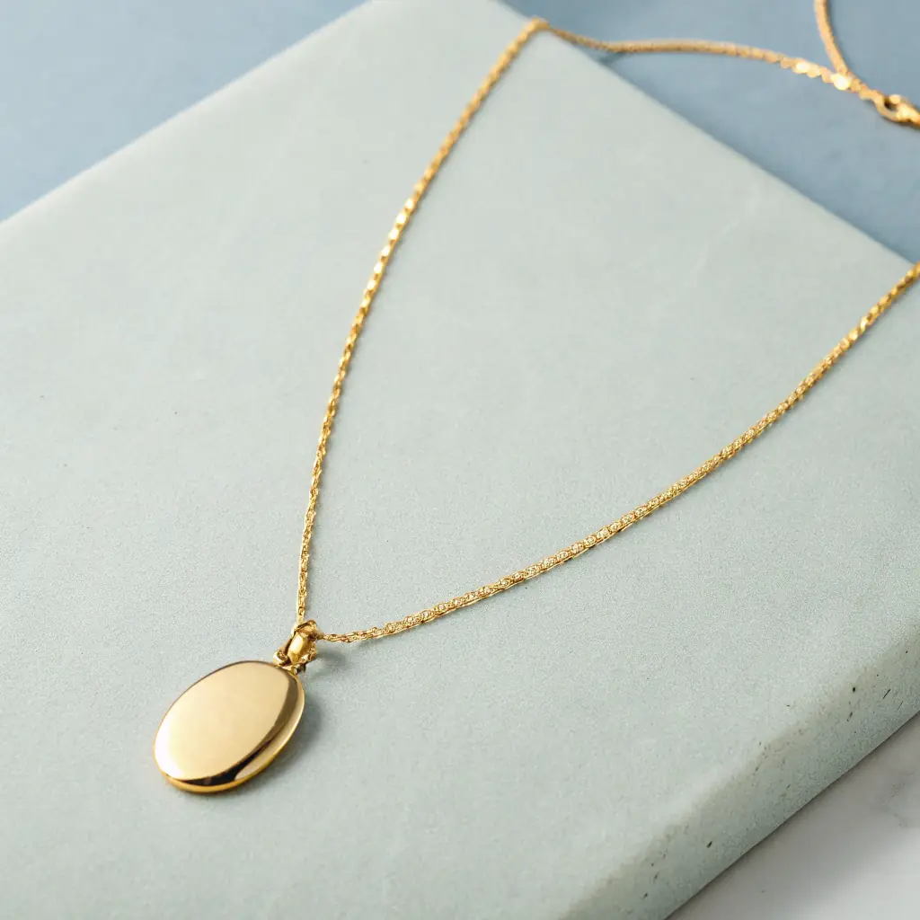 Colar de Prata com Detalhes em Ouro