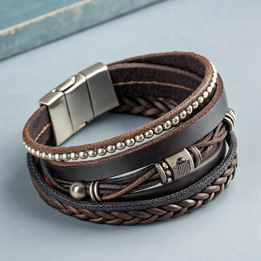 Envolvimento de Couro Preto