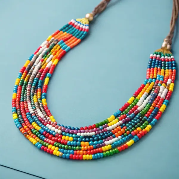 Corrente de Contas Rosa Claro